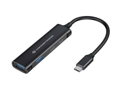 [HUBBIES012B] 4-PORT USB 3.0 HUB  2 USB-C 2USB A