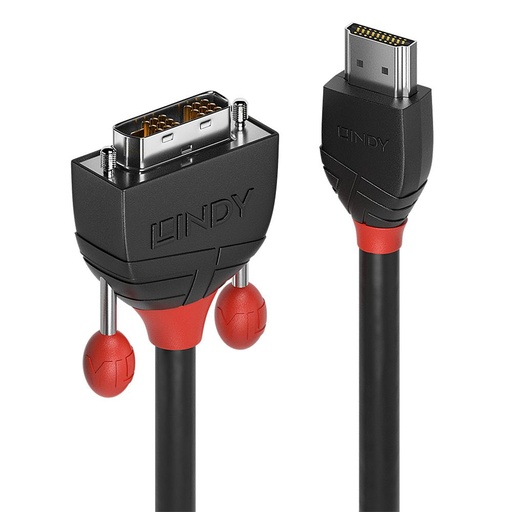 [36273] CAVO HDMI A DVI-D BLACK LINE  3M