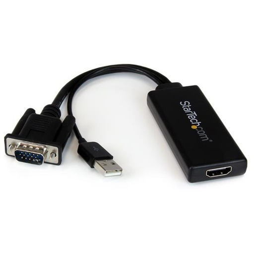 [VGA2HDU] ADATTATORE VGA A HDMI AUDIO