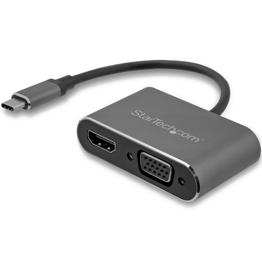 [CDP2HDVGA] ADATTATORE USB-C A VGA + HDMI