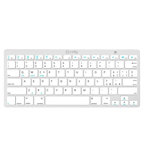[SWKEYBOARDBTSV] WIRELESS KEYBOARD SILVER