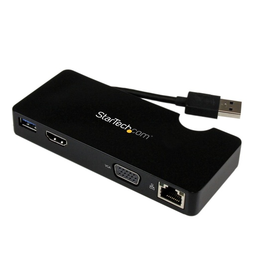 [USB3SMDOCKHV] MINI DOCK USB3.0 HDMI/VGA/GBE
