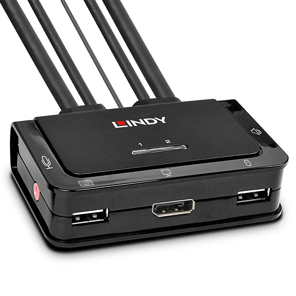 [42344] 2 PORT DISPLAYPORT KVM SWITCH