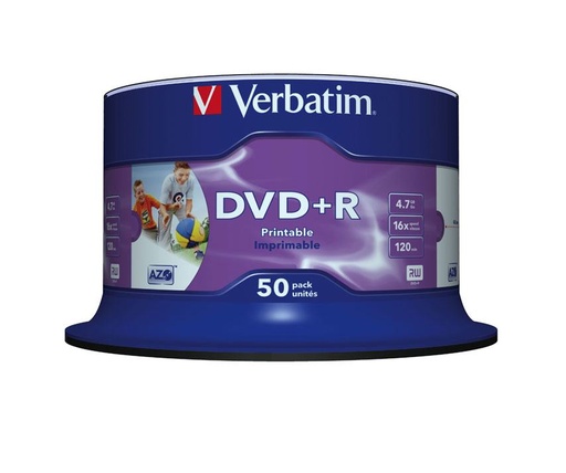 [43512/50] SPINDLE 50 DVD+R 4 7GB 16X PRINT. S