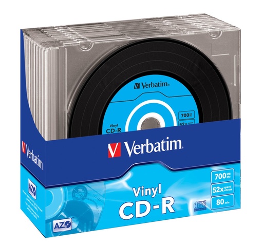 [43426/10] CDR DATALPLUS VINYL 80 52X CONF.10)