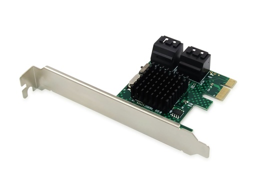 [EMRICK03G] 4-PORT SATA PCIE ADAPTER+SATA CABLE
