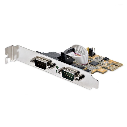 [21050SERIALLPST] SCHEDA SERIALE PCIE A 2X RS232
