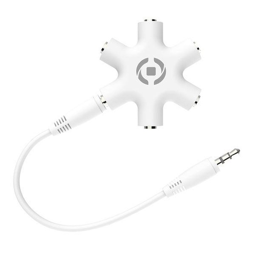 [MIX5LINEIN35WH] AUDIO CABLE MIX 5 INPUT 3.5MM WHITE