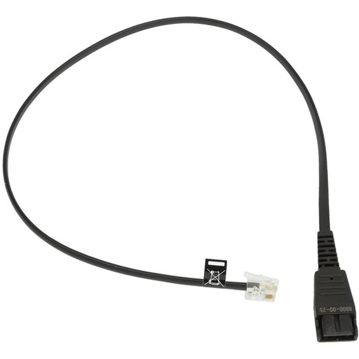 [8800-00-25] CAVO DRITTO QD A RJ10 0.5M YEALINK