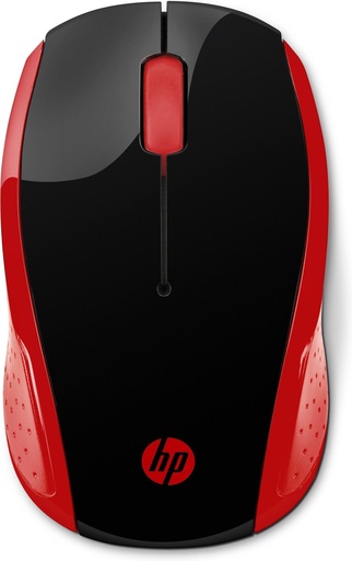[2HU82AA] HP 200 RED WIRELESS MOUSE