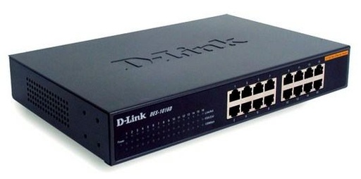 [DES-1016D] SWITCH DESKTOP 16 PORTE 10/100 MBPS