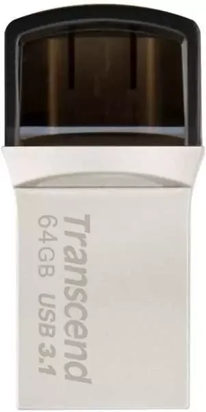 [TS64GJF890S] 64GB JETFLASH 890  SILVER PLATING