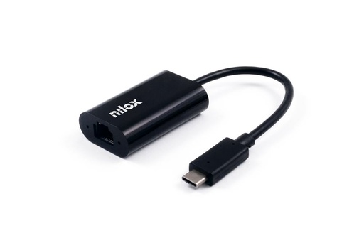 [NXADAP06] ADATTATORE USB-C 3.2/RJ45 M/F NERO
