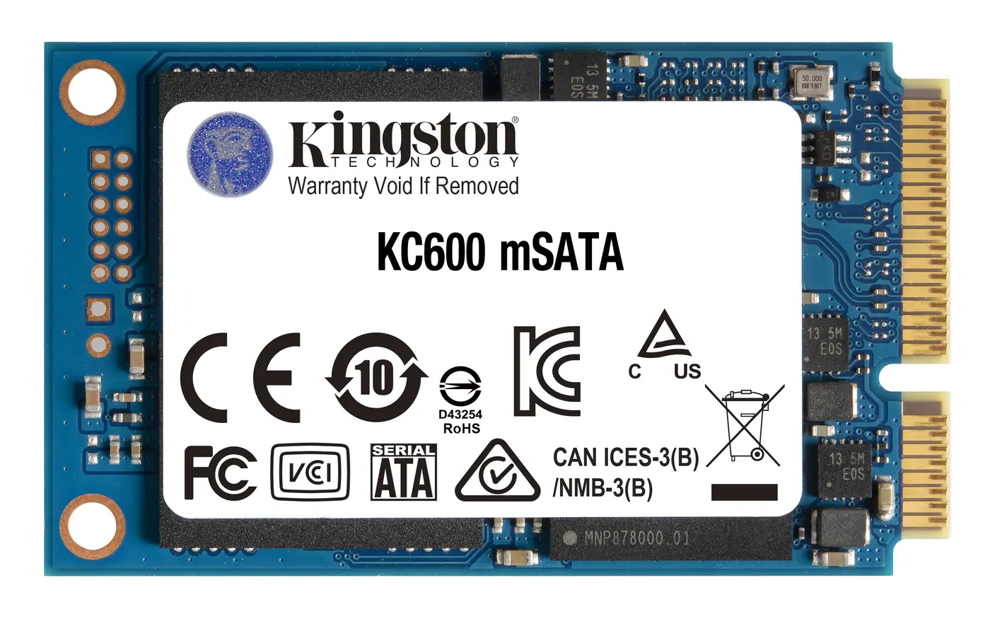 [SKC600MS/1024G] 1024G SSD KC600 MSATA